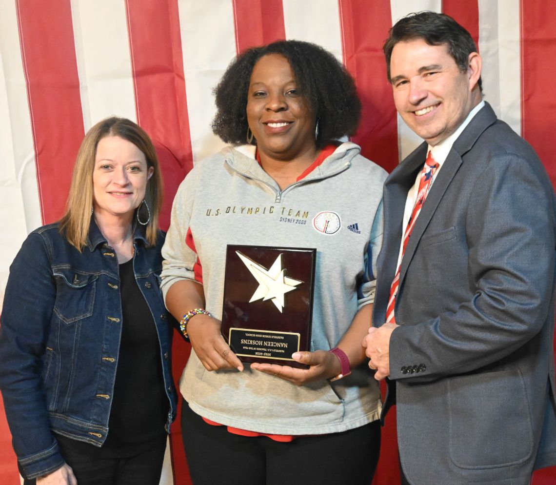 Hoskins Named FJH Teacher of the Year