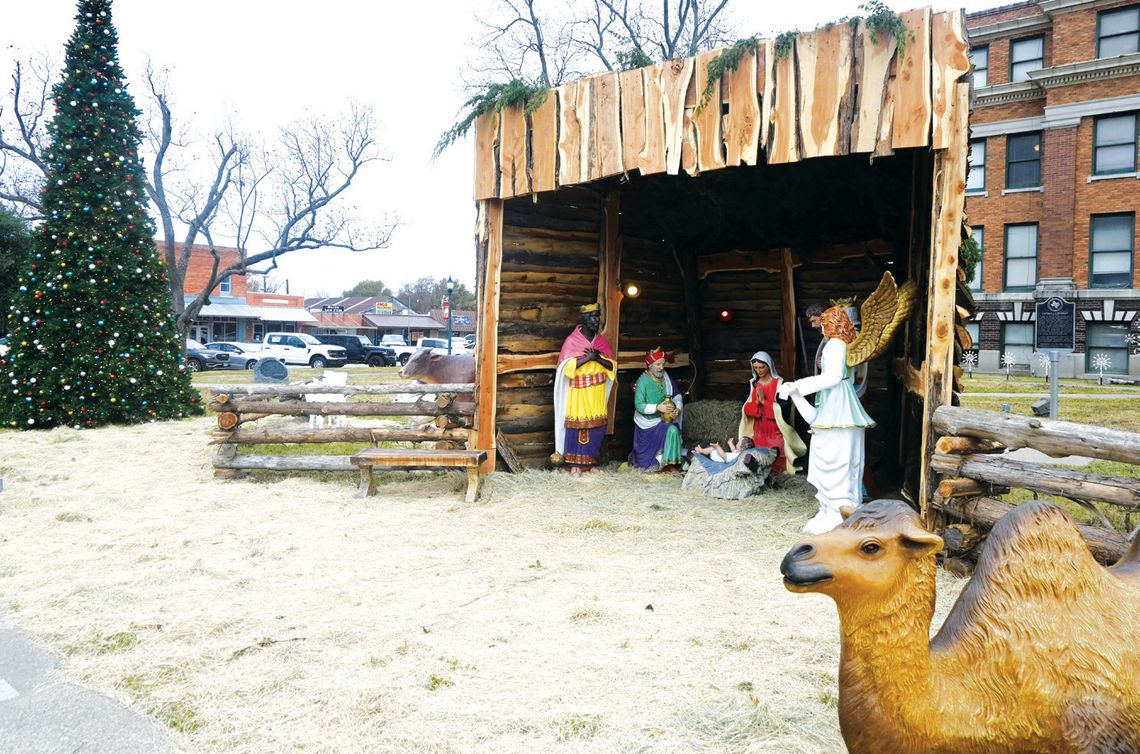 The River of Life Christmas drama performance will be held at the Freestone County Courthouse this Saturday, Dec. 21, at 6:00 p.m. Photo by Mitchell Pate/Fairfield Recorder