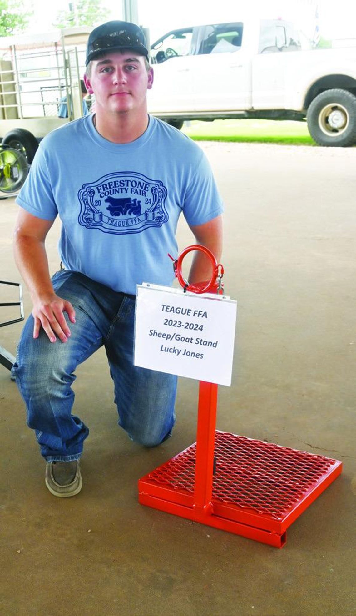 Jones competes in ag mech competition