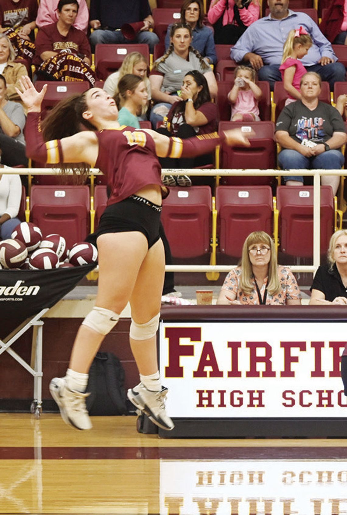 Lady Eagles begin second round of district with 2 Ws