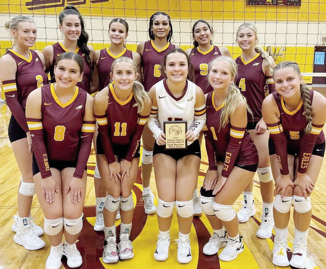 Lady Eagles grab third in own tournament
