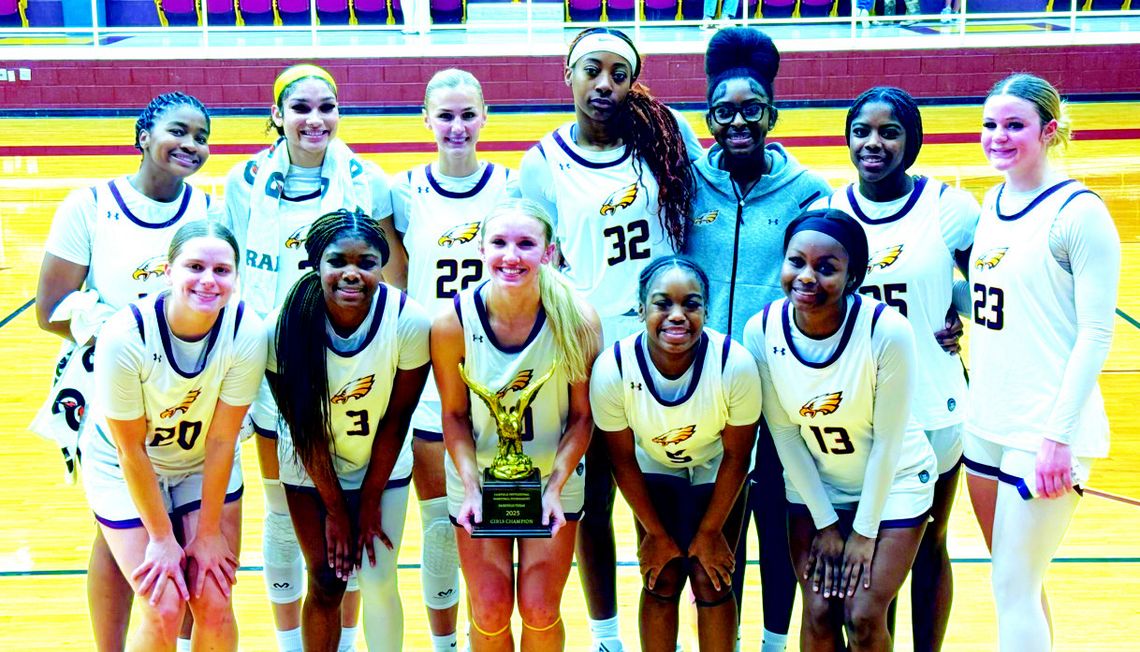 Lady Eagles Win Gold at Own Tournament