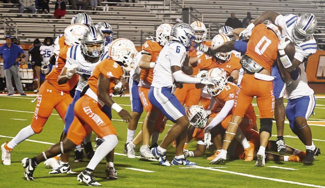 Lions bounce back with big win over Crockett