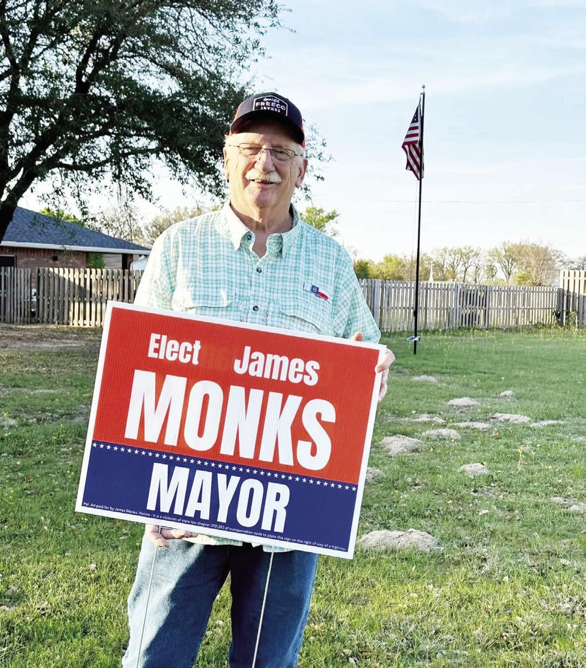 Monks elected Mayor of Teague
