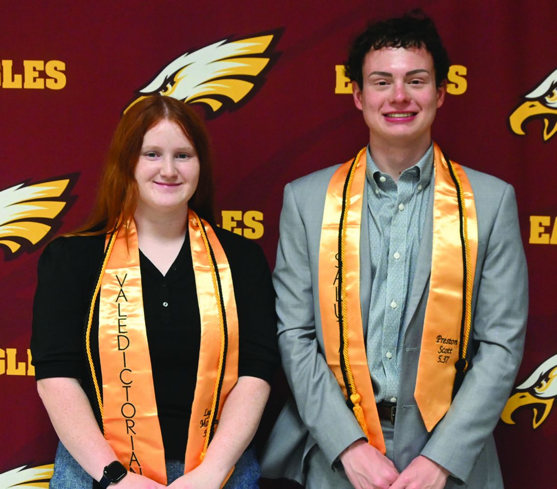 Morgan, Scott named FHS Valedictorian, Salutatorian