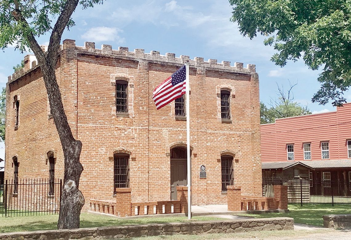 New historical marker to be dedicated Oct. 5 at 1881 Freestone County Jail. Contributed photo