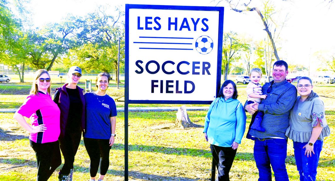 Rededication of Les Hays Soccer Fields