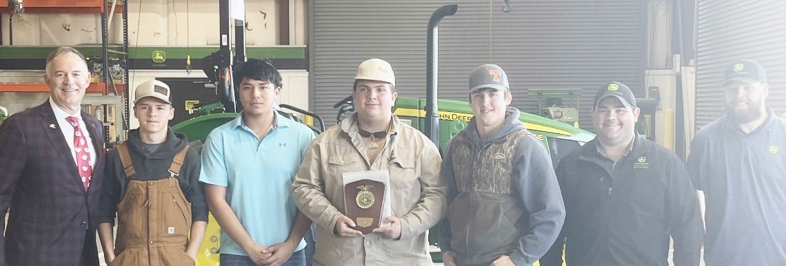 Saluting the Teague FFA Chapter