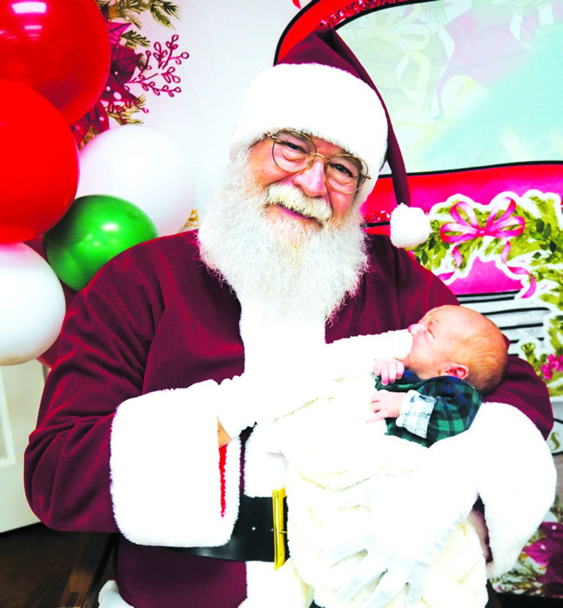 Santa visits Farm Bureau