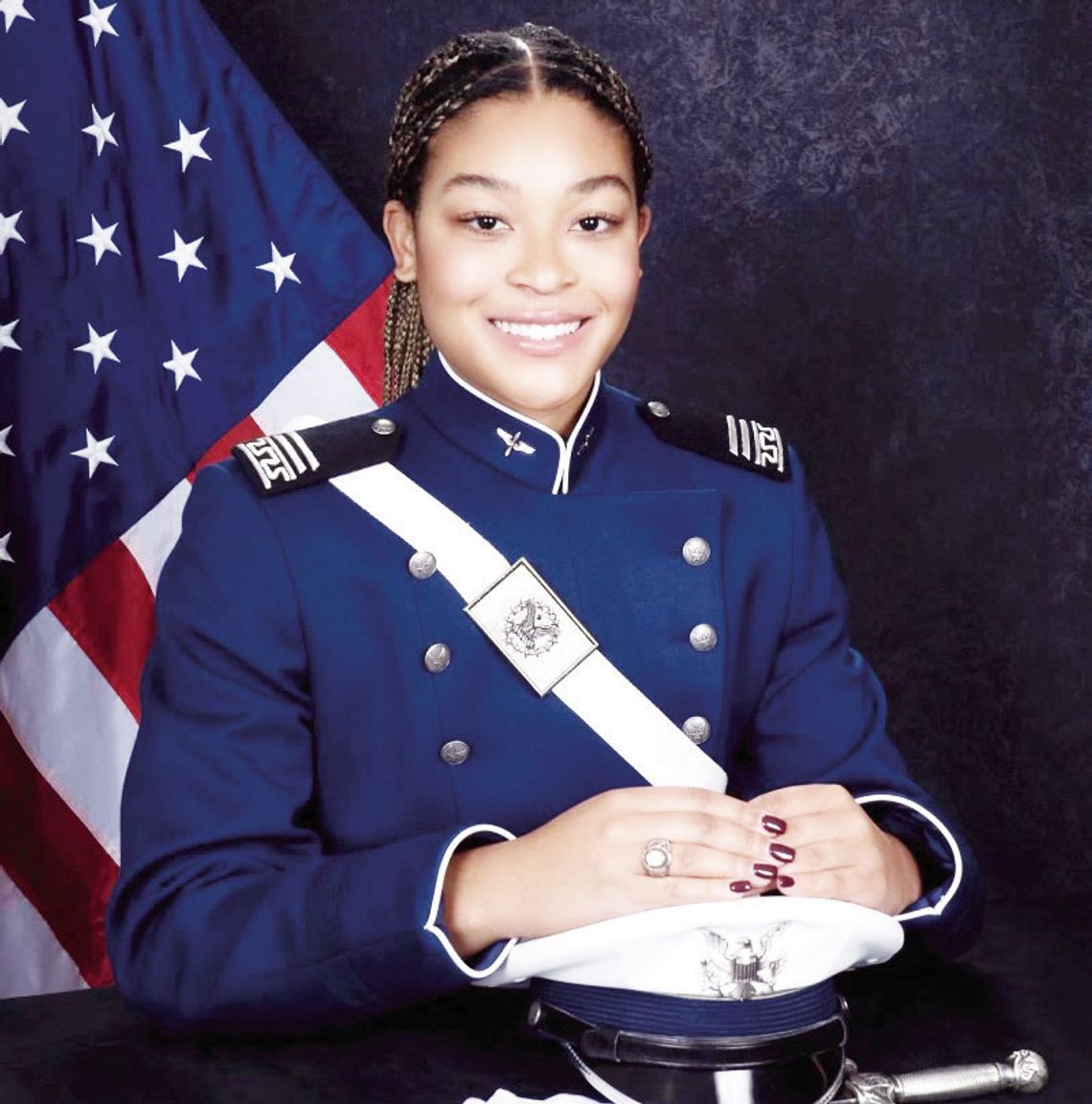 Fairfield alumnus Aaryn Scires graduated from the Air Force Academy last week, and is now a Second Lieutenant in the Air Force. Scires is stationed at Joint Base Charleston, South Carolina. Courtesy Photo