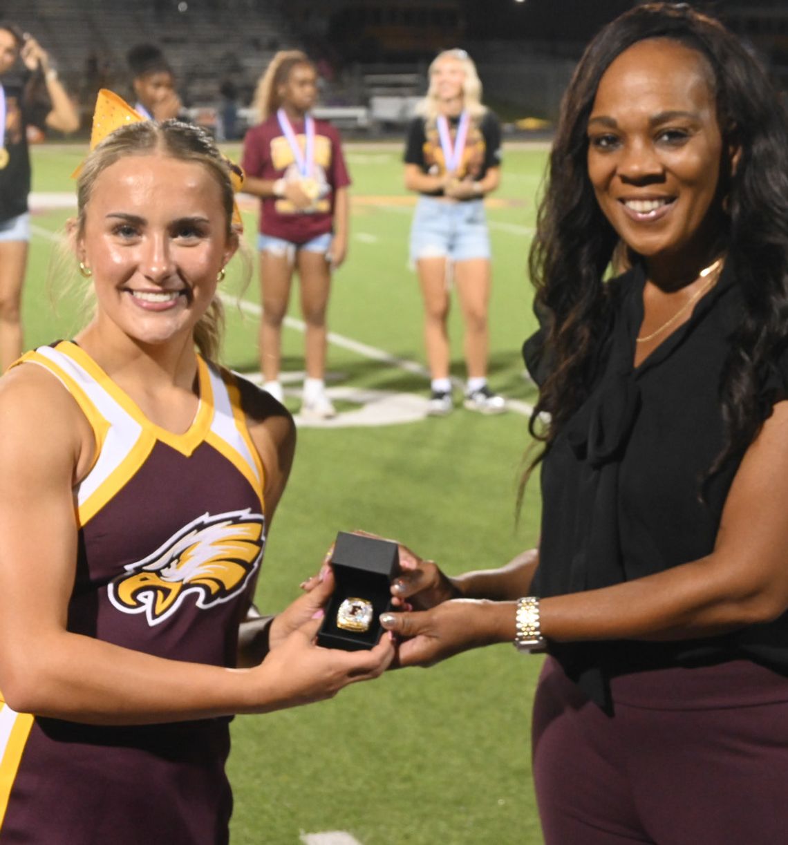 Stone Receives State Champion Ring Stone Receives State Champion Ring