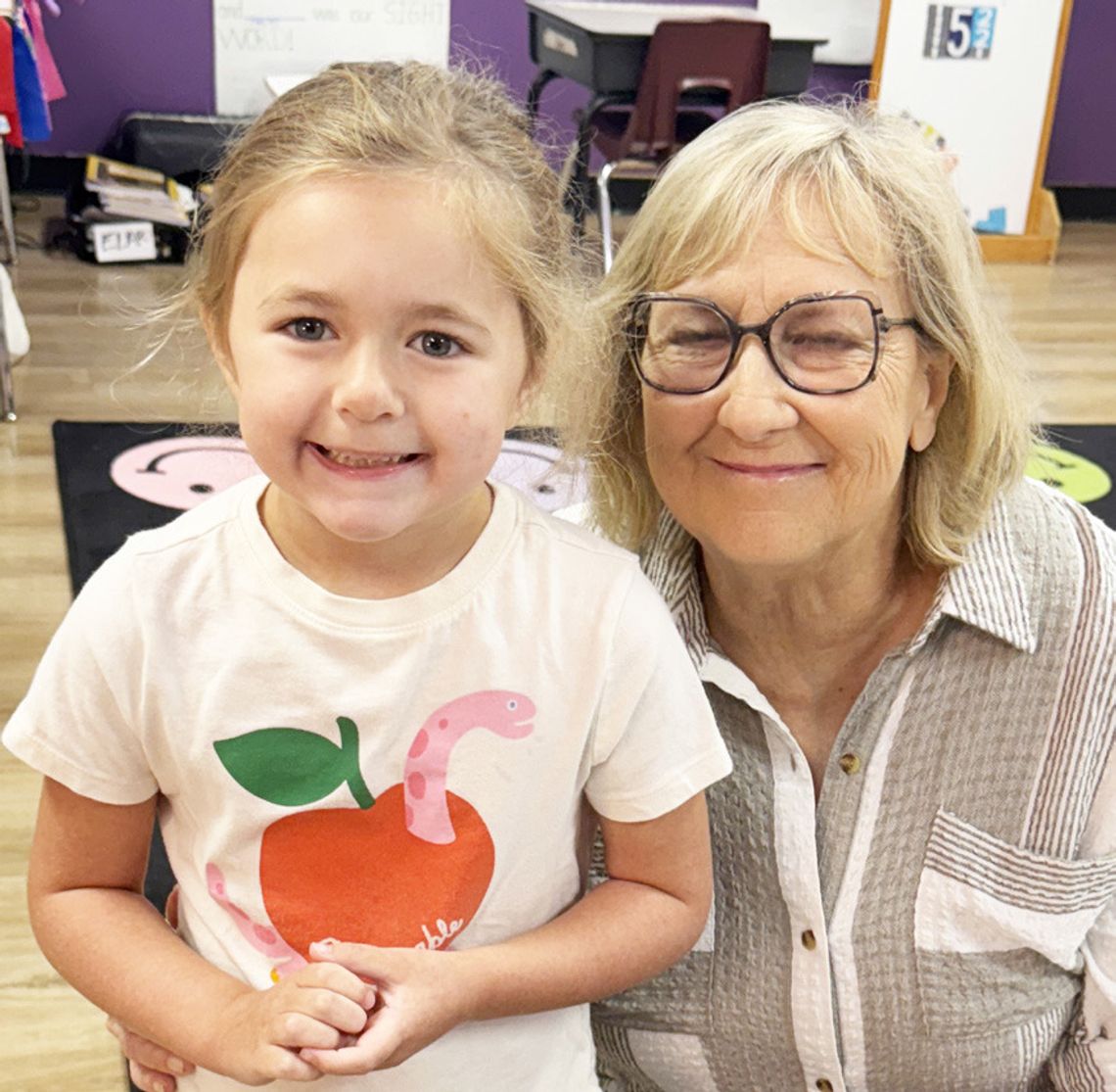 Teague Breakfast with Grandparents