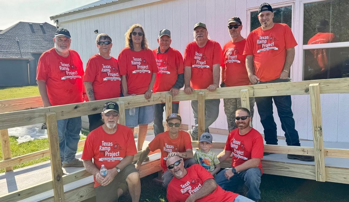 Texas Ramp Project Completes Two Builds in Limestone and Freestone Counties Texas Ramp Project Completes Two Builds in Limestone and Freestone Counties