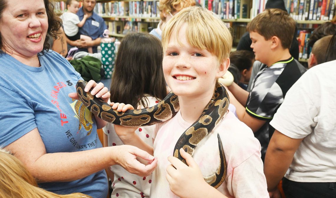 Texas Snakes and More at Fairfield Library