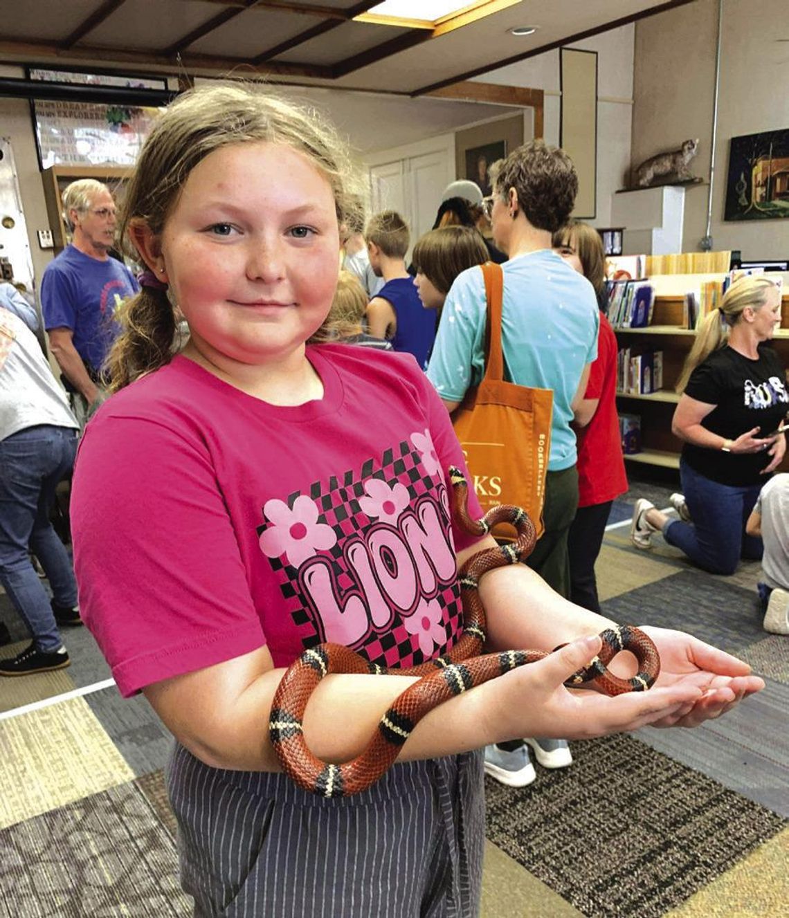TEXAS SNAKES AT TEAGUE PUBLIC LIBRARY