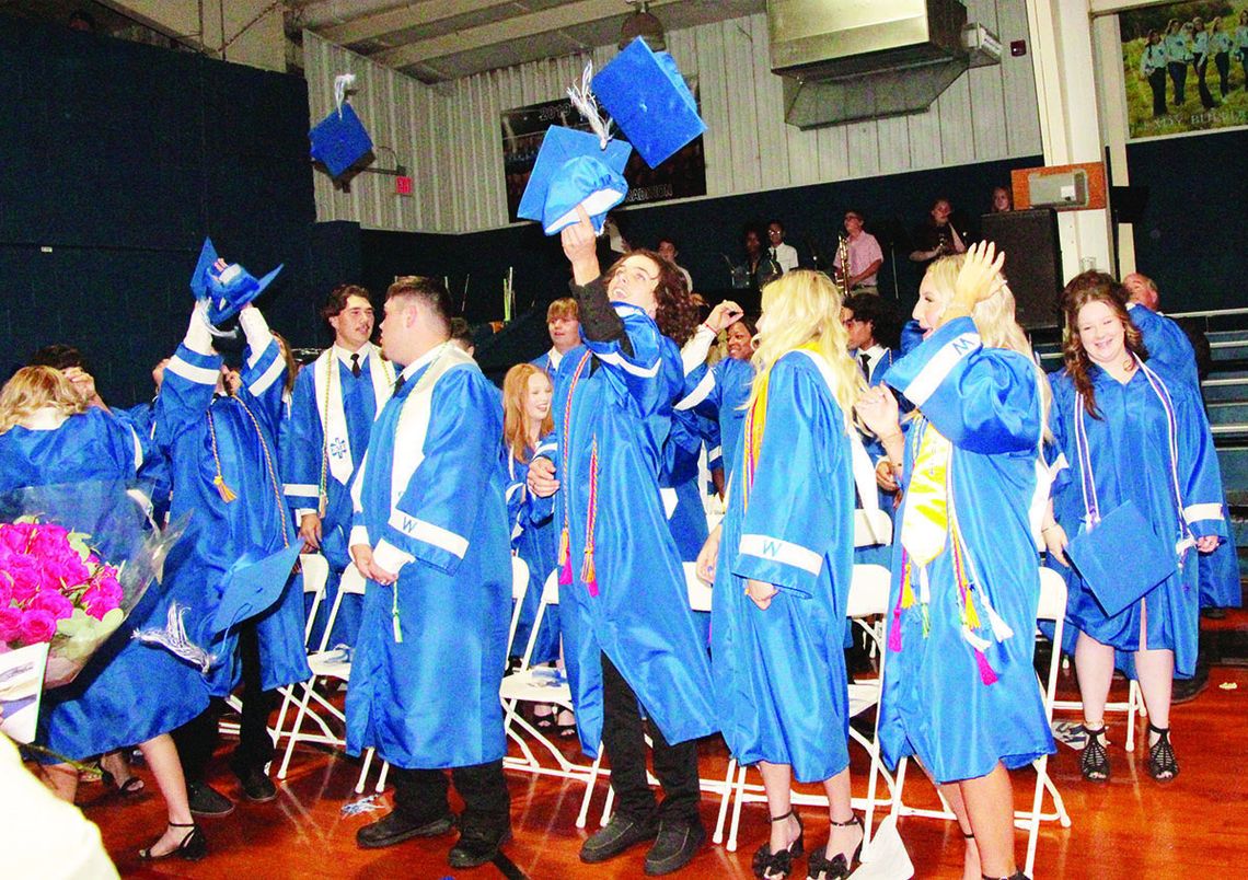 Wortham graduates 34 seniors
